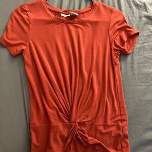 Tied at the bottom top perfect for anytime